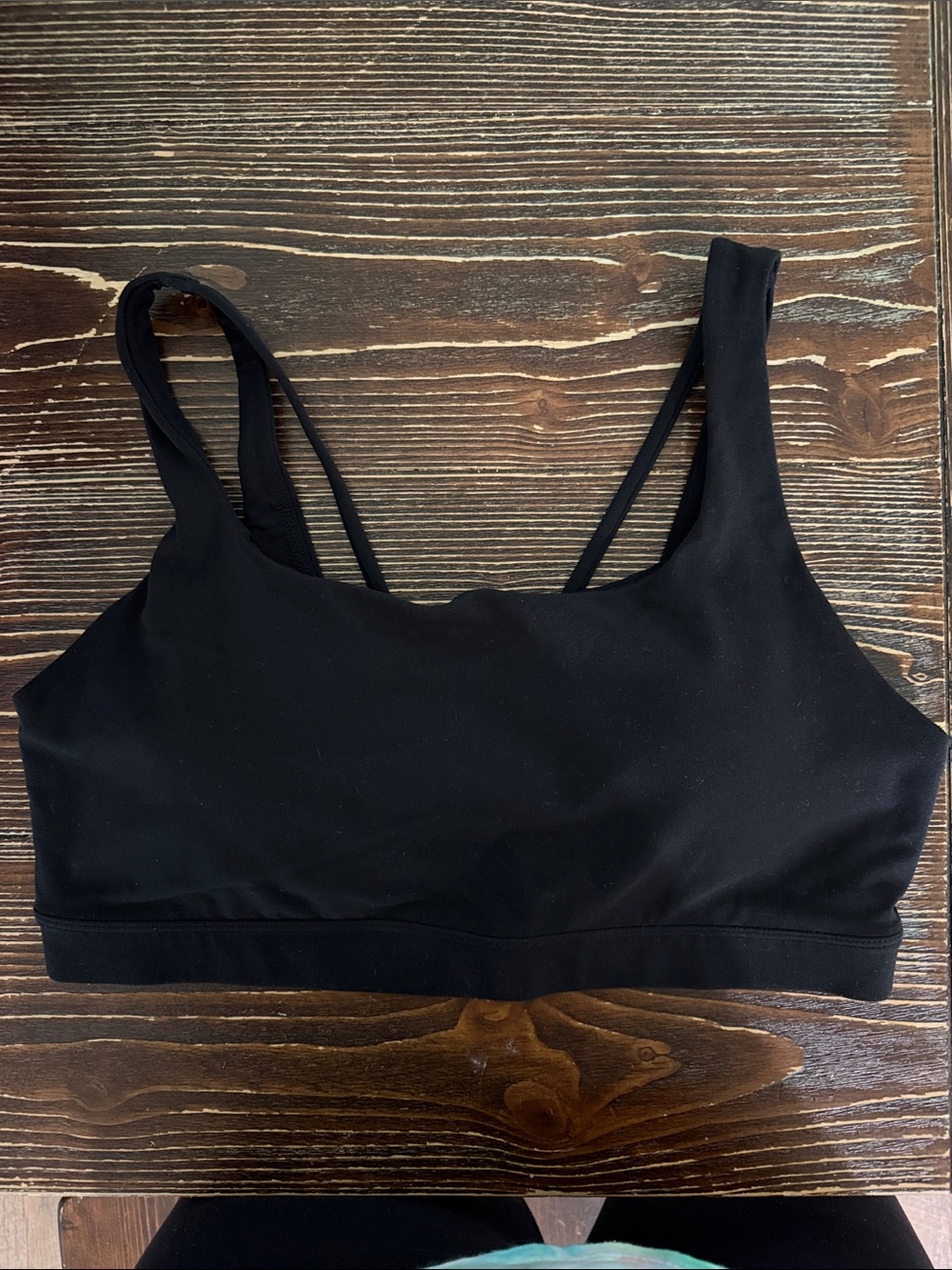 Athleta black sports bra